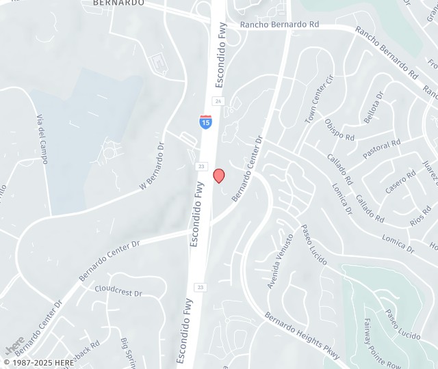 Location Map: 16486 Bernardo Center Drive San Diego, CA 92128